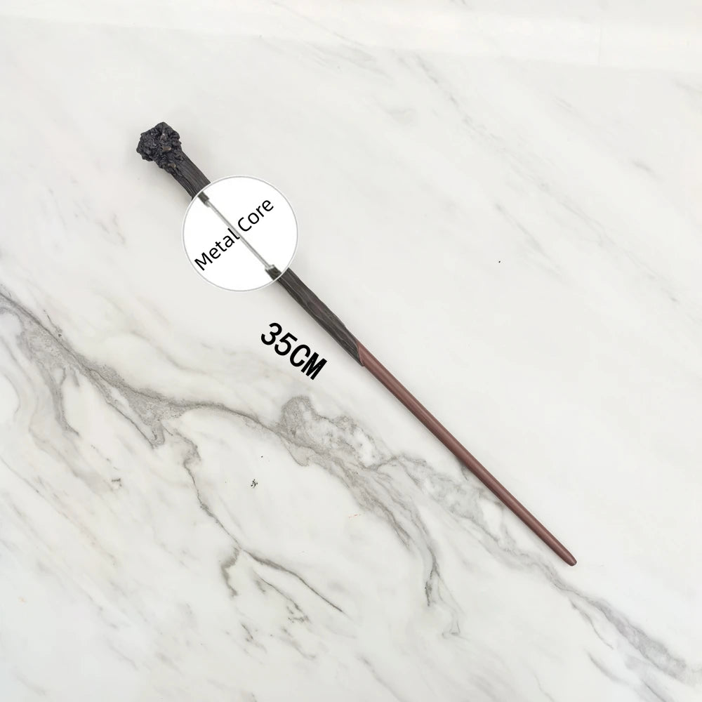 Anime Cosplay Magic Metal Core Wand With Box Children Decoration Toy Accessories For Kids Bacchetta Di Plastic Magic Stick