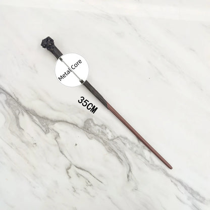 Anime Cosplay Magic Metal Core Wand With Box Children Decoration Toy Accessories For Kids Bacchetta Di Plastic Magic Stick