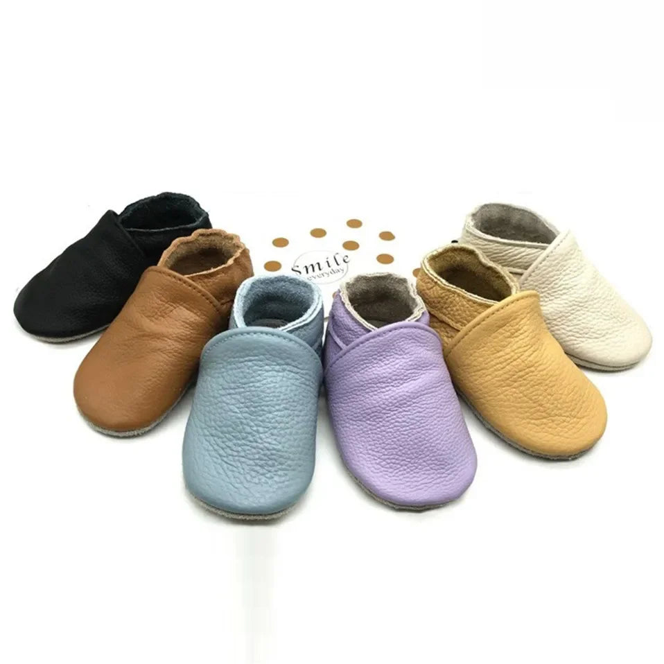 Genuine Leather Baby shoes 2025 summer infant toddler baby shoes moccasins shoes First Walker Soft Sole Crib Baby Boy Shoes