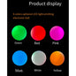Durable Luminous Golf LED 3-layer Practice Ball Glitter Long Lasting Bright Golf Balls  Glow In The Dark For Night Practice 골프