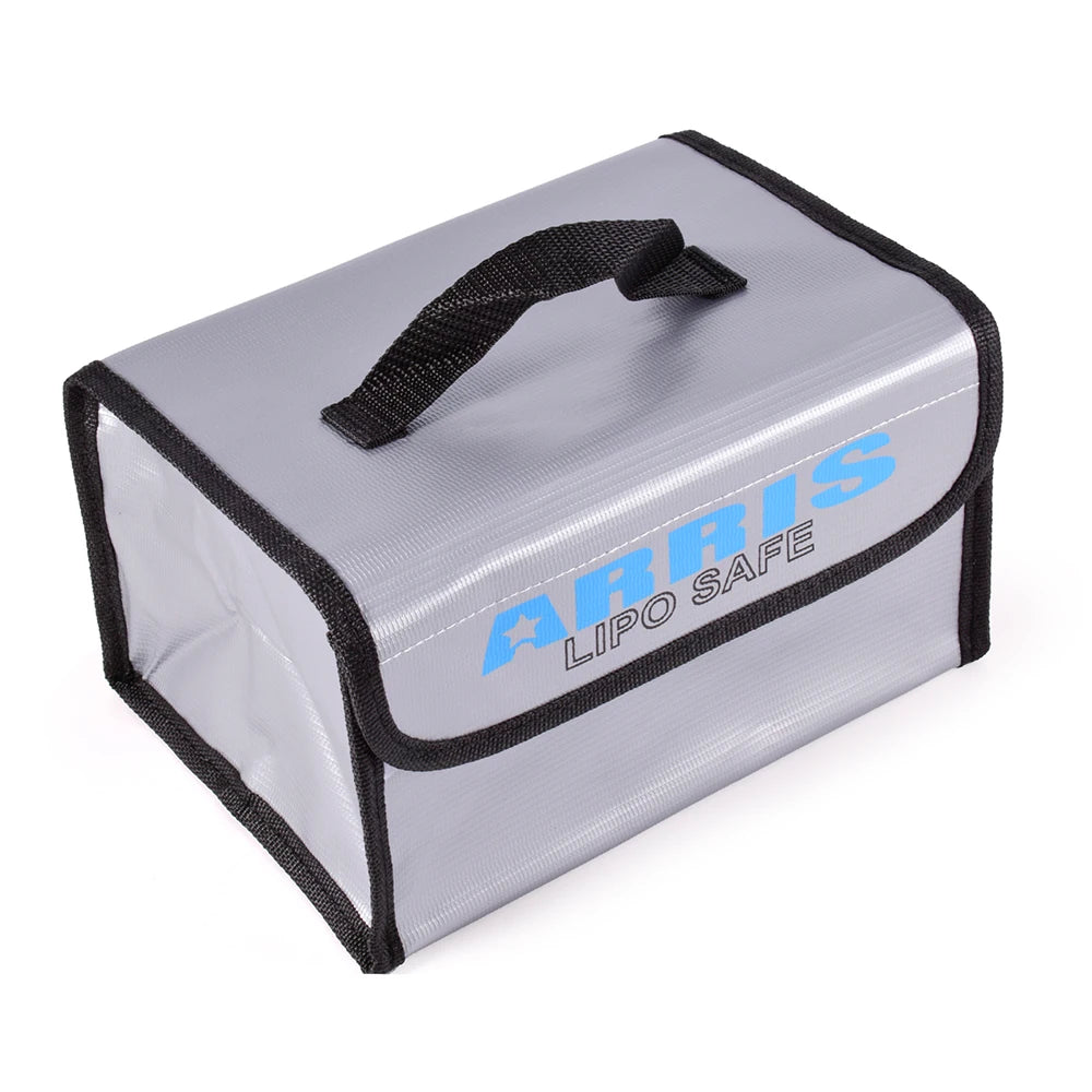 Lipo Guard Safety Bag Fireproof Explosion-Proof Portable Lipo Safety Bag 215*115*155mm for RC FPV Racing Drone Car Battery Safe