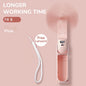 Handheld Bear Electric Fan Portable Small Fan For Students Multi-functional Household Foldable USB Charging Stand-up Desktop Fan