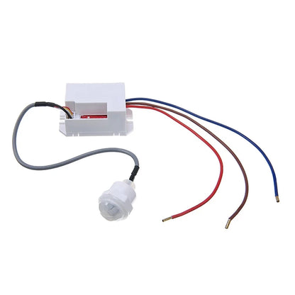 Light Switch PIR Sensor Detector Mini Recessed Motion Occupancy Rest Dips 6m 800W Adjustable Ceiling IP20 360°