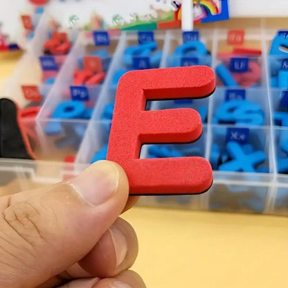 Magnetic letter spelling board set teaching tool, helpful for teaching and intellectual development, improving language skills