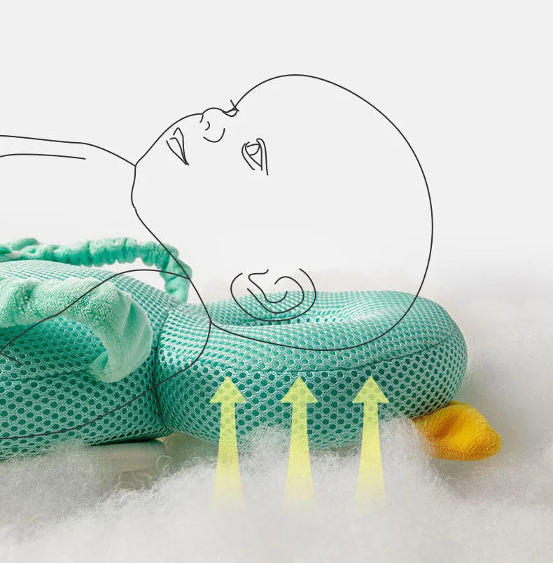 Summer Baby Head Protector Safety Pillow for Toddlers Soft PP Cotton Cartoon Backpack Cushion Infant Child Security Headgear Kid