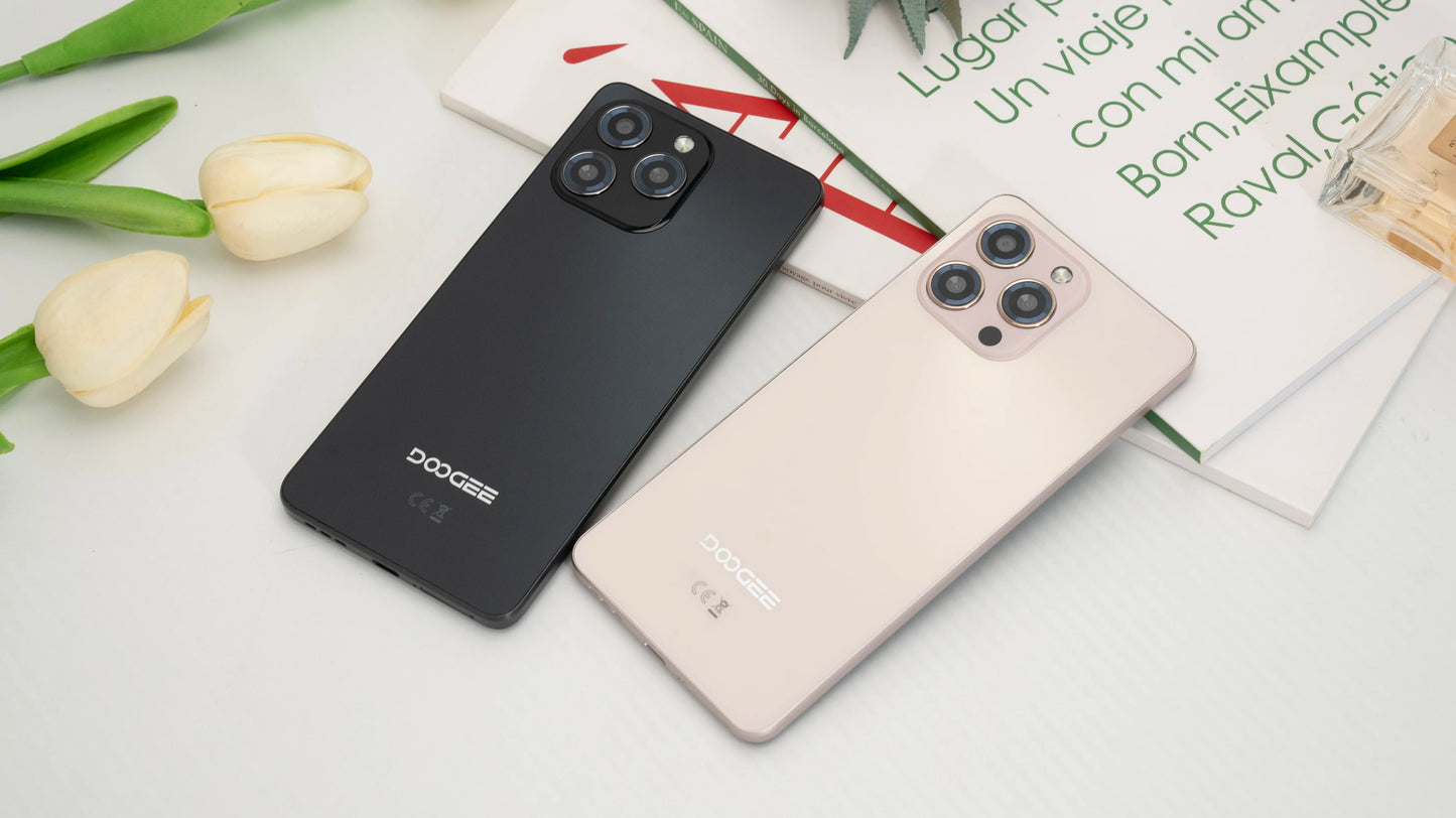 Global Version DOOGEE Note58 Pro Smartphone 6.75" HD+ Display 32GB(8+24) 256GB 6250mAh Battery NFC Android 15 Mobile Phone