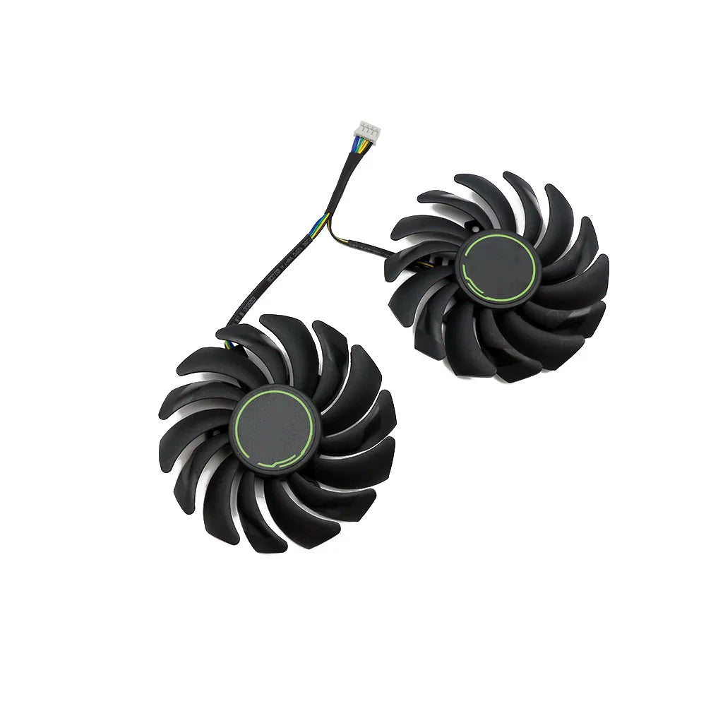 2pcs/lot PLD09210S12HH GTX 1660 1660Ti fan For msi GeForce GTX 1660 SUPER Ti VENTUS XS Graphics Card GPU cooling Fan