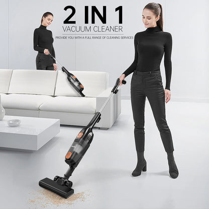 Sejoy 110/220v Corded Vacuum Cleaners 15Kpa Powerful Suction 600W Motor Stick Handheld Vacuum Cleaner for Home Pet Hair Carpet