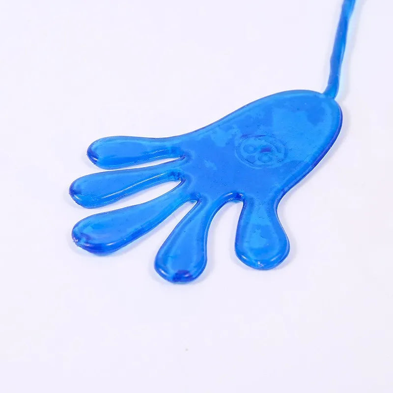 5-50 Pcs Funny Sticky Hands Toy Palm Elastic Sticky Squishy Slap Palm Toy Novelty Gift Party Toys Birthday For Gift