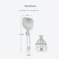 Folding Spatula Spoon Shovel Food Turner Portable 304 StainlessSteel Outdoor Camping BBQ Cooking Tableware Picnic Supplies ﻿
