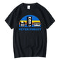 Never Forget Sarcastic Graphic Music Funny Printed Cotton Blend T-Shirt Men Loose Male Tshirt Casual Breathable Short Sleeve