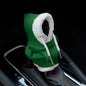 Car Hoodie Handle Shark Cute Hoodie Car Gear Shift Knob Cover Short Plush Manual Handle Gear Auto Interior Accessories