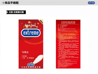 10/12PCS Men's Condoms Sex Toys Lubricante Penis Sleeve Sex Products Vaginal Stimulation Ultra Thin Spike Condoms Adult Supplies