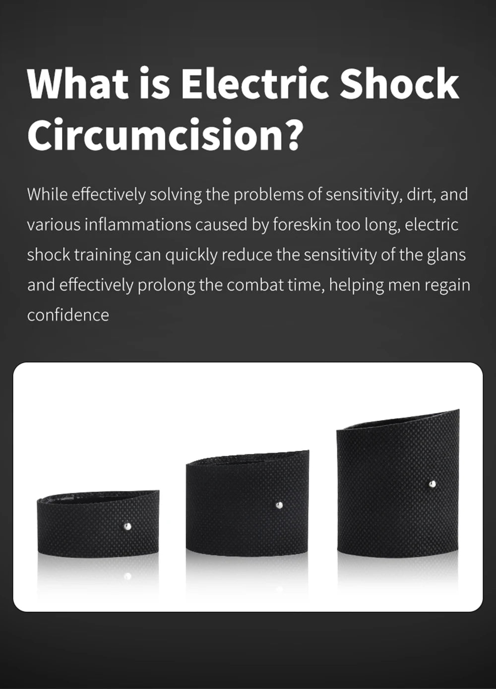 Electro Penis Sleeve Vibrator For Men Penis Cock Ring Masturbation Conductive Enlargement Stimulator Massage Sex Toys For Men