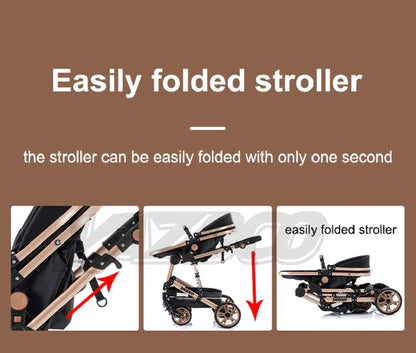 Baby stroller 3 in1,four wheel stroller,2 in 1 baby car,Lightweight strollers,Mutifunction Strollers,baby carriage,Poussette