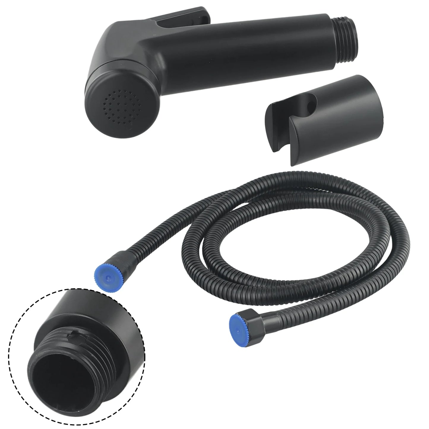Bidet Toilet Sprayer Set Spray Water Bathroom Handheld Bidet Sprayer Toilet Shower Double Outlet Angle Valve Toilet Accessories