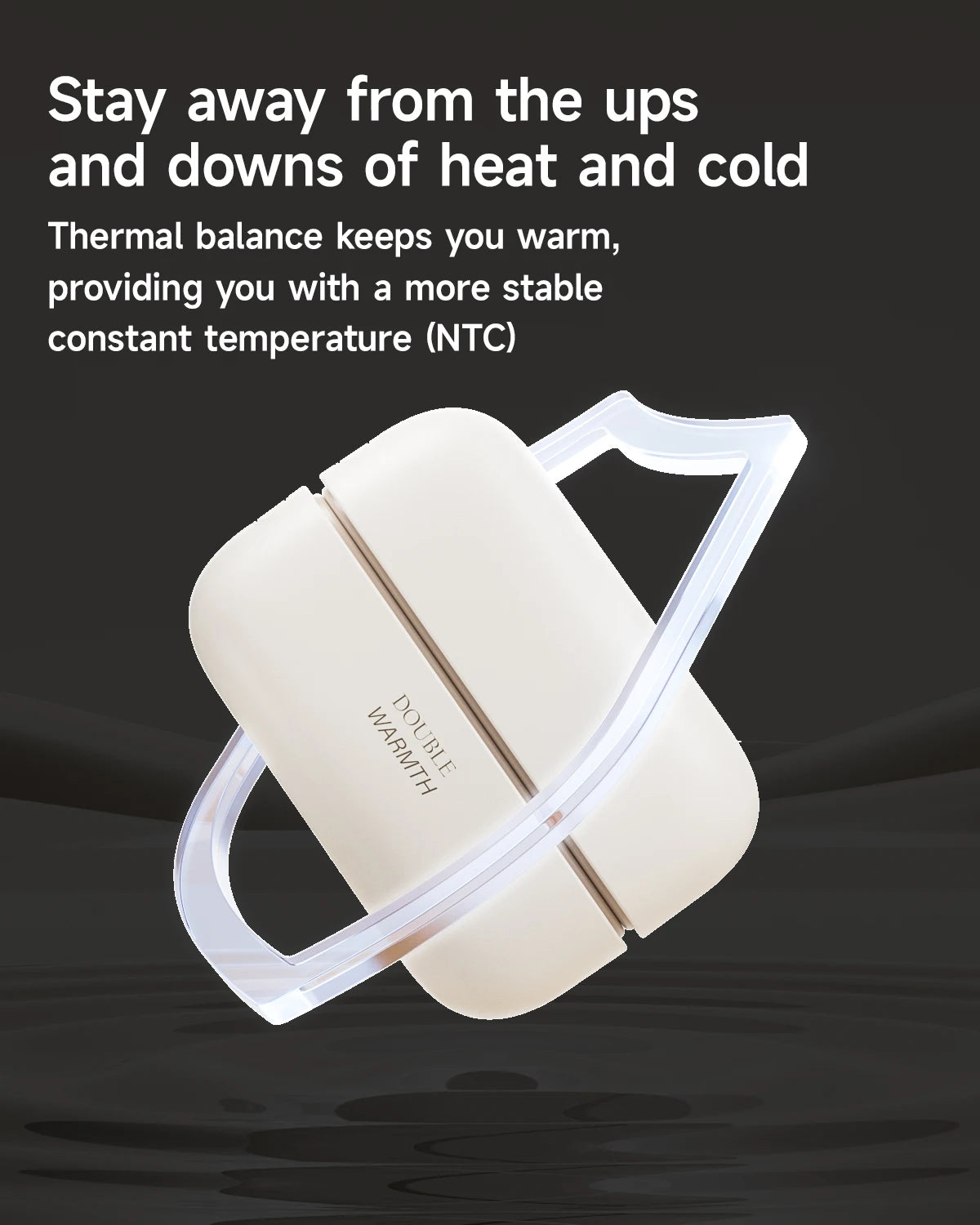 2-in-1 Magnetic Rechargeable Hand Warmers Electric Portable Handwarmers Long Lasting Safe Heating Warmer Pocket Heater