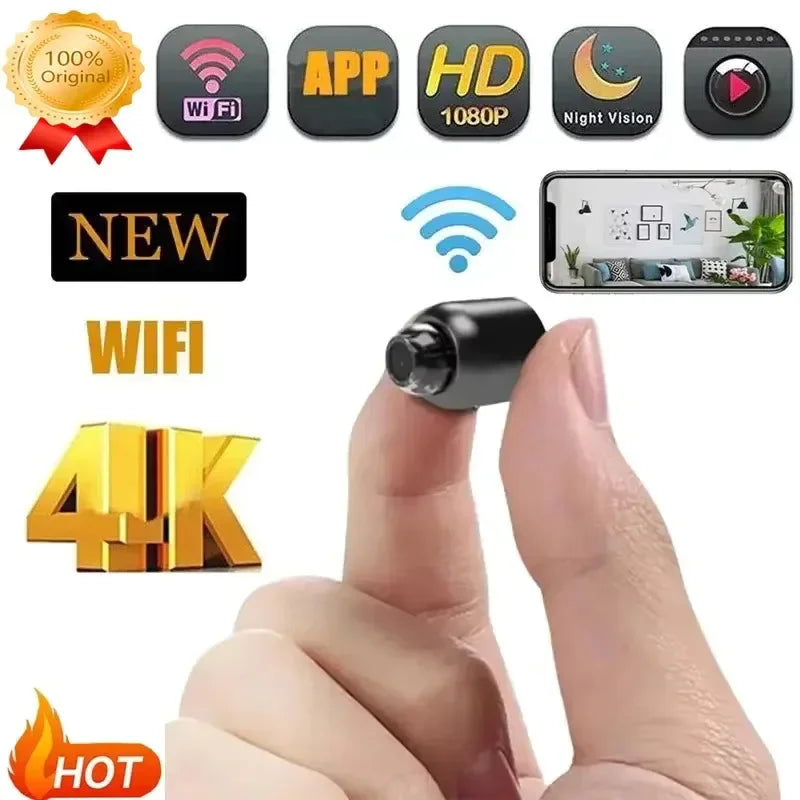 Mini 1080p HD Smart Camera Wireless Surveillance Security Video Cam Night Vision Motion Detect Camcorder Cam Monitor Smart Home