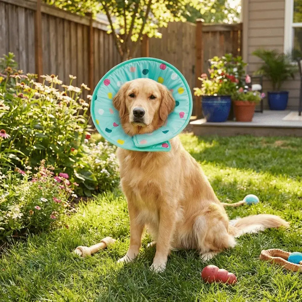 Anti Licking Pet Elizabethan Collar Soft Comfortable Cat Protective Collar Breathable Anti Scratch Anti Bite Collar