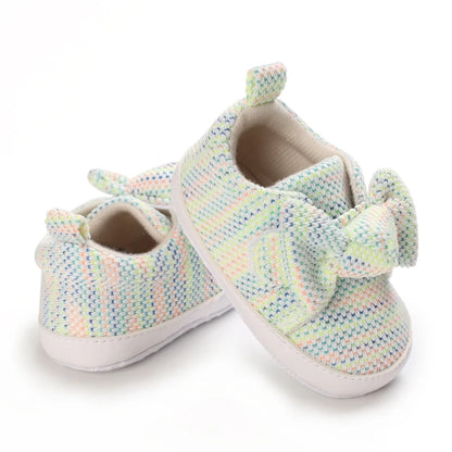 Spring and Autumn Women's Baby Casual Sports Shoes Soft Sole Anti slip Indoor and Outdoor Walking Shoes First Step Walking Shoes