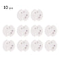10pcs Baby Safety Child Electric Socket Outlet Plug Protection Security Two Phase Safe Lock Cover Kids Sockets Cover Plugs