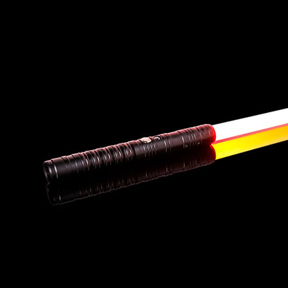 RGB Metal Lightsaber Dueling Smooth Swing Sword Sabre De Luz 16 Color Changing 16 Sounds FOC Rave Flashing Toy