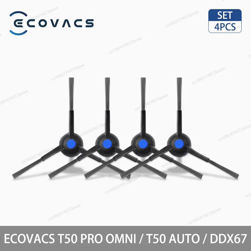 ECOVACS T50 PRO OMNI / T50  AUTO / DDX67 Robot Vacuum Cleaner Accessories Main Side Brush Hepa Filter Mop Cloth Dust Bag Parts