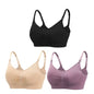 3PC/lot Maternity Nursing Bras Cotton Breastfeeding Pregnant Women Pregnancy Underwear Breast Feeding Bra Clothing Lactancia