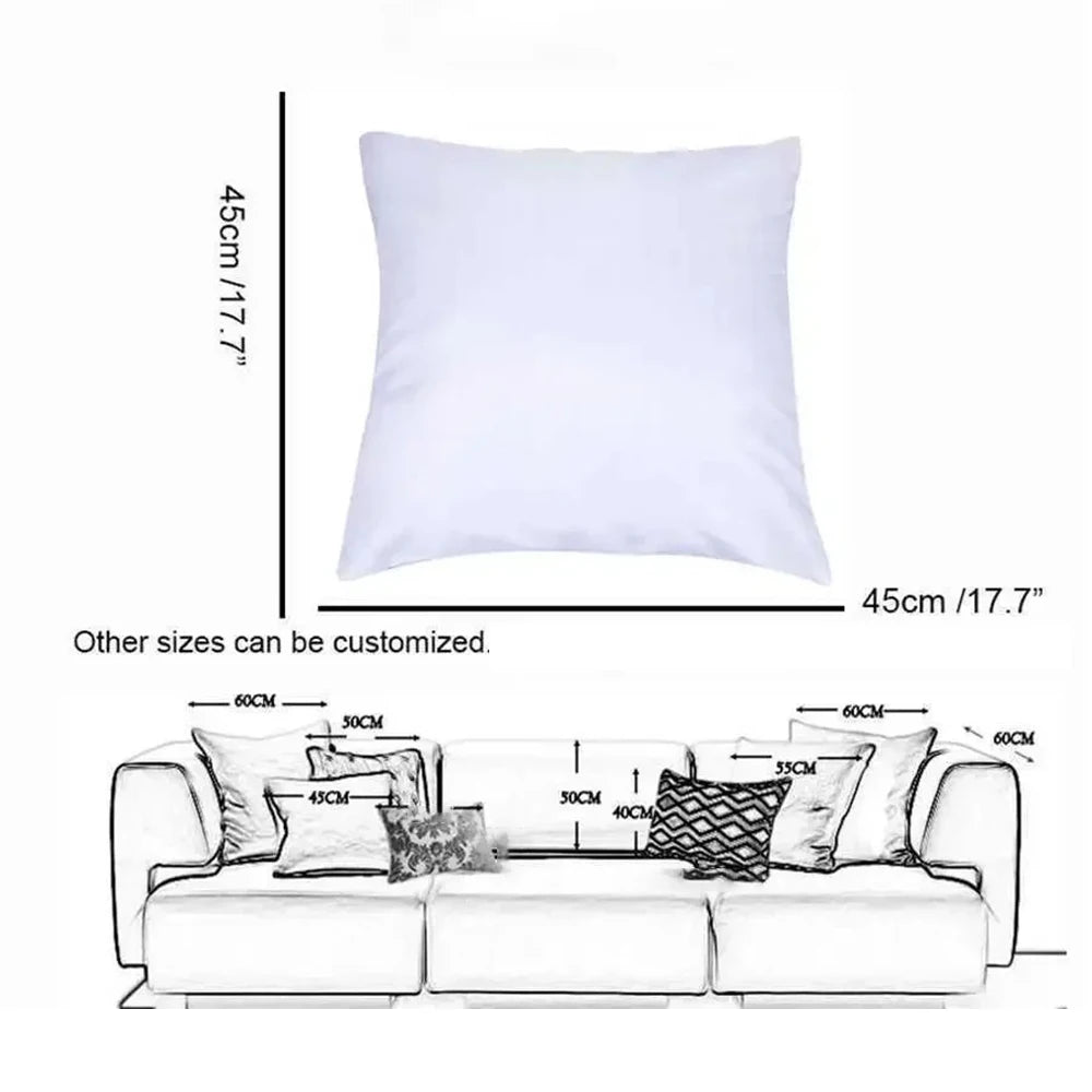 The B-beatles Band Pillow Case Short Plush Print Cushion Cover Square Throw Pillow Covers Sofa Home Decor