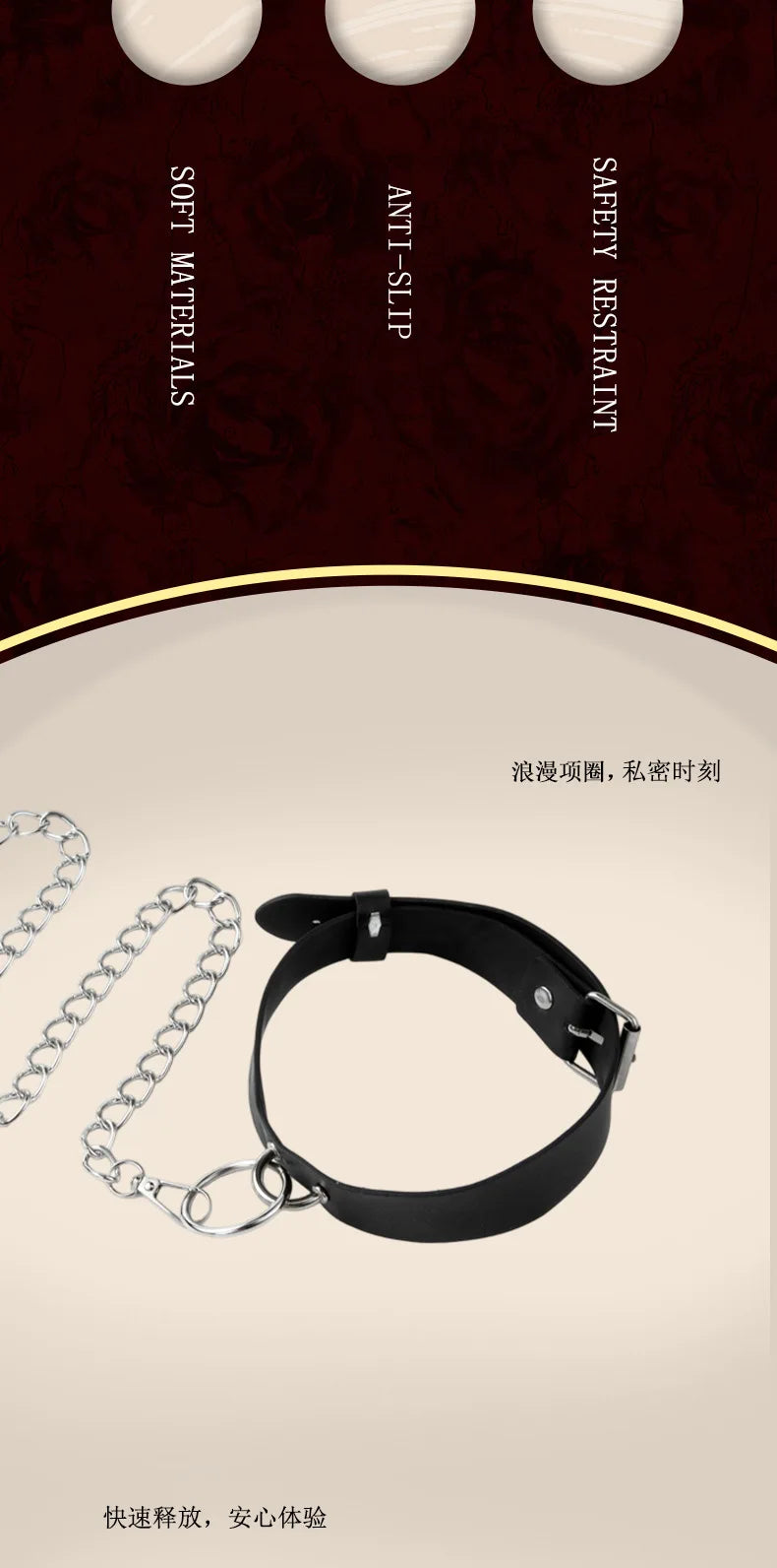 Hot Gothic Collar For Erotic Neck Collars Adults Bdsm Bdsm Toys Sexy Lingerie Costumes Accessories Cosplay Sexual Games Toys