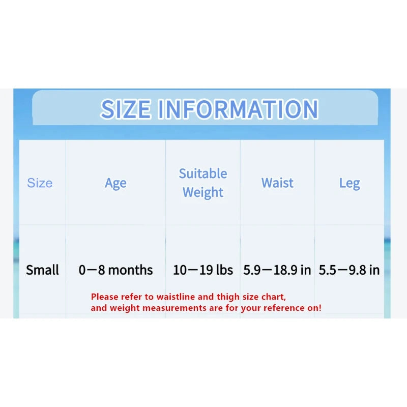U PICK ALVABABY Swim Diaper Adjustable Swim Nappy for Swimming Lessons Fashion Design Swimming Nappy for Baby Under 8 Months