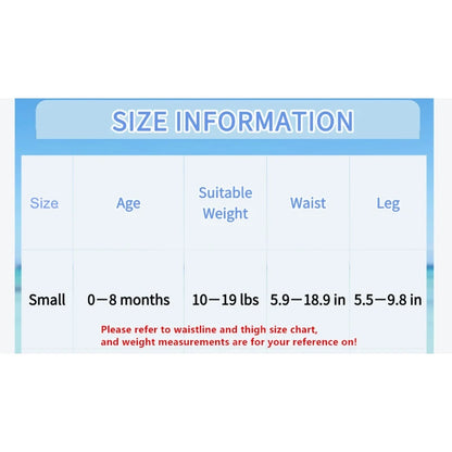 U PICK ALVABABY Swim Diaper Adjustable Swim Nappy for Swimming Lessons Fashion Design Swimming Nappy for Baby Under 8 Months