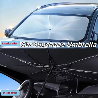 Car Front Windshield Sunshade Umbrella Summer Sun Protection Sunshade Blocking Car Interior Cooling Supplies