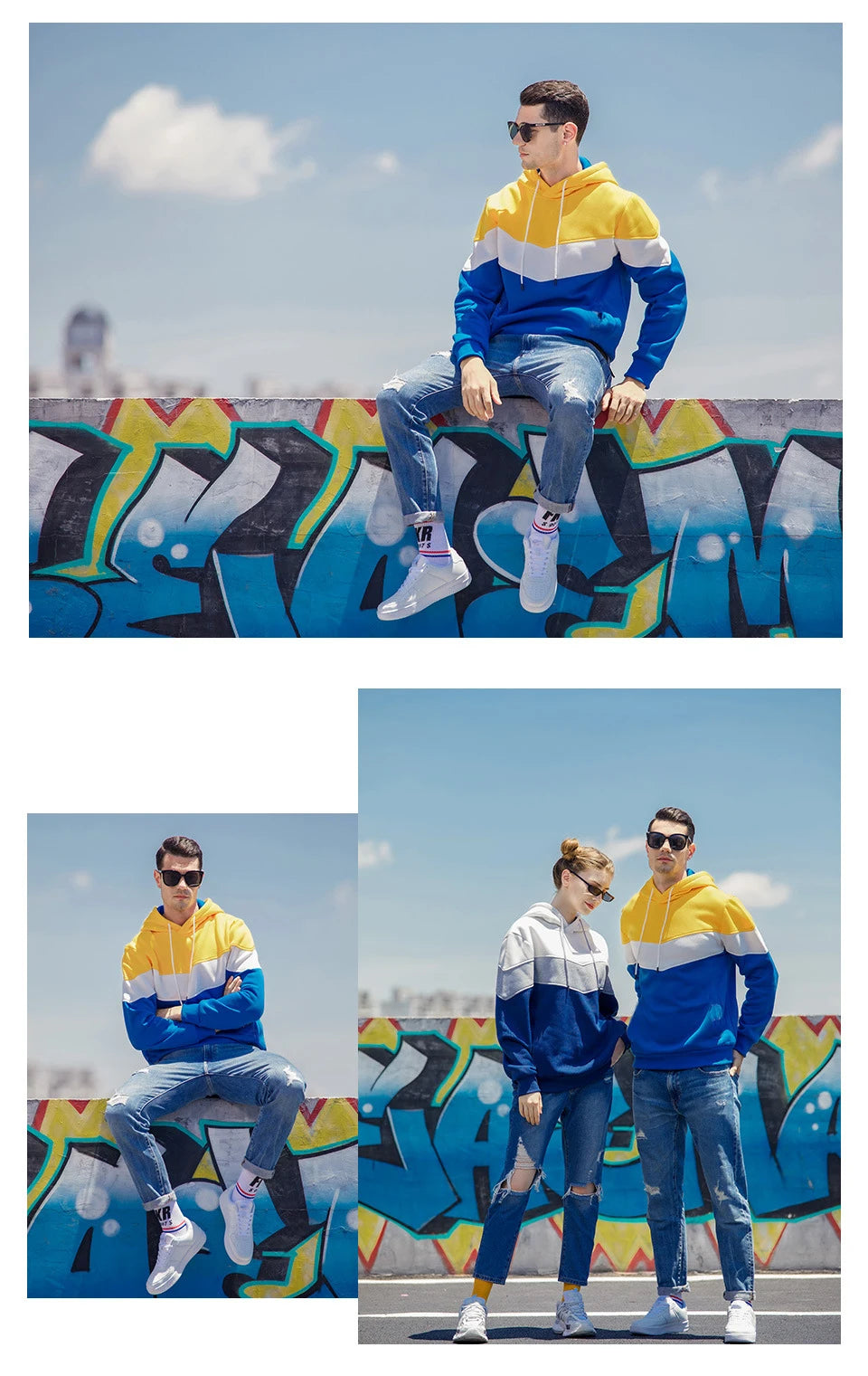 Paris Fashion Men's Hoodies Set Daily Casual Sports Hooded Sweatshirt and Jogger Pants Male Urban Trend Warm Pullover Tracksuit