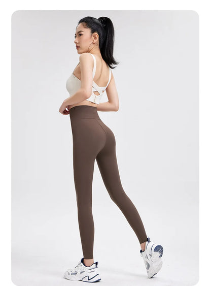 BIVIGAOS High-Quality Summer Sunscreen Shark Leggings Women Ultra-Thin High Elastic Nude Feeling Seamless Sport Fitness Leggings