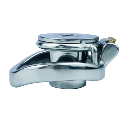 FRKO Male Stainless Steel Inverted Chastity Cage Device Urethral Catheter Lock Cock Penis Ring 정조대 BDSM Belt Sex Toys For Men 18