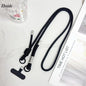 Adjustable Fashion Anti Loss Phone Lanyard 120CM Crossbody Neck Cord Wrist Strap for iPhone 17 Pro Max Case Chain Two Ring Rope