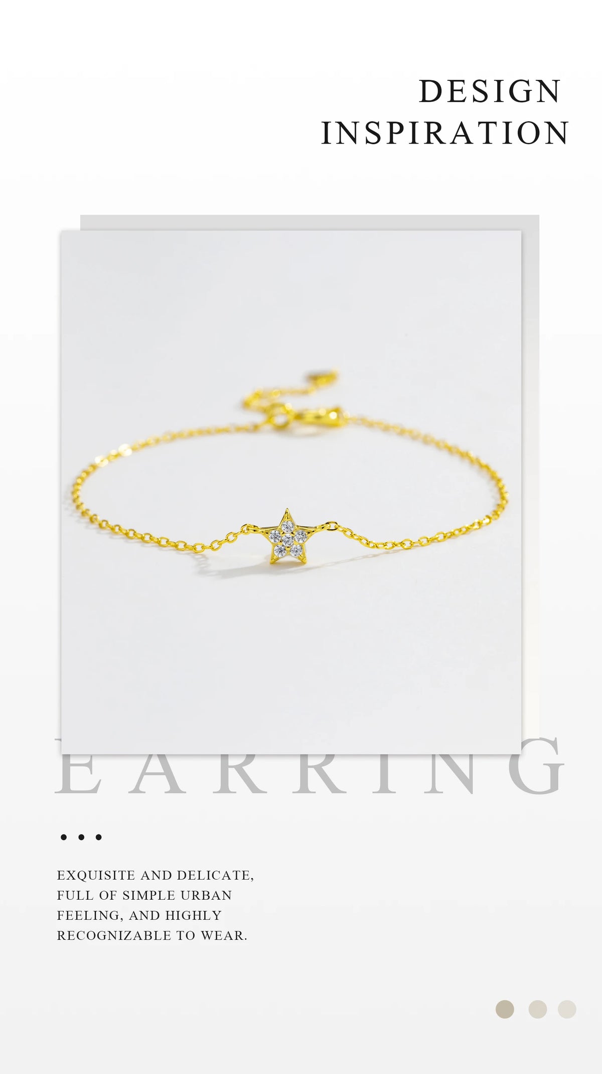 ANDYWEN 2020 New 925 Sterling Silver Gold Starry Sky Spakle Star Linked CZ Zircon Chain Bracelet Women Fine Jewelry Luxury