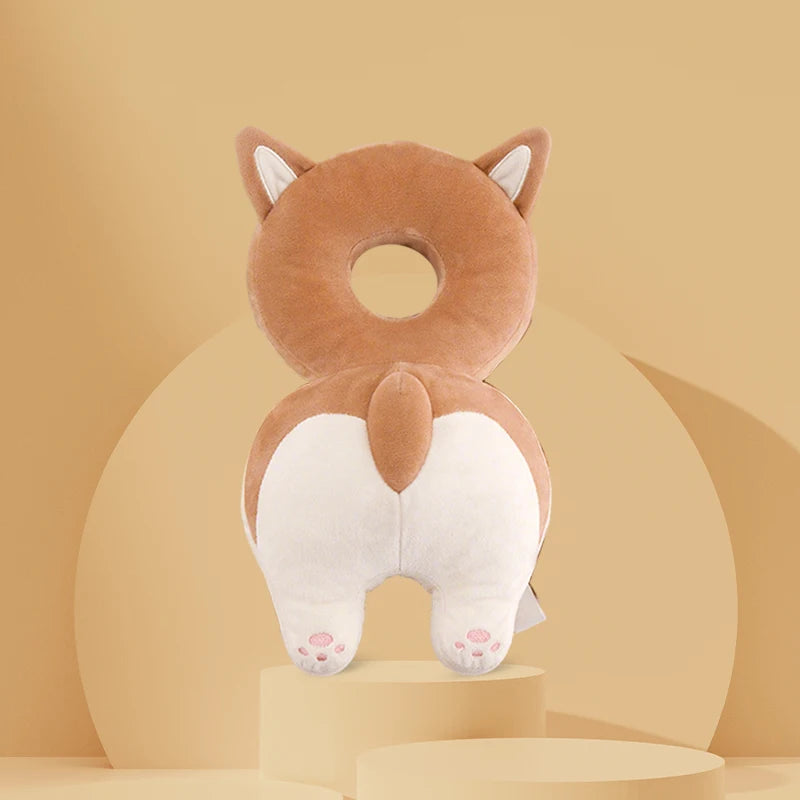 AIBEDILA Toddler Baby Head Protector Newborn Headrest Security Pillows Backpack Cartoon Kids Safe Learn to Walk Support Cushion