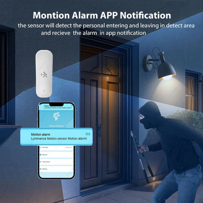 Zigbee 3.0 PIR Motion Sensor Tuya Smart Life Mmwave Radar Humidity Temperature Light Sensor Detector For 2MQTT Home Assistant