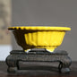 Chinese Style Purple Sand Flowerpot Home Desktop Ceramic Bonsai Pot Small Portable Handmade Succulent Glaze Flower Pots LC373