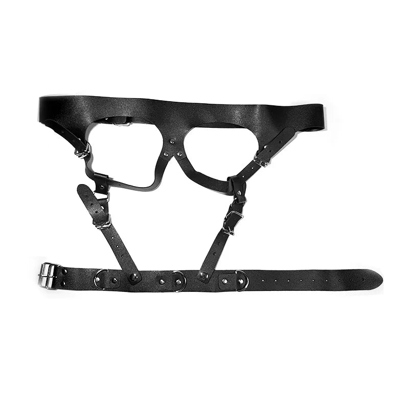 Adjustable Handcuffs and Leg Cuffs PU Collar and Bra Couple Toys BDSM Training Bondage Sex Toys SM Slave Props for Men and Women
