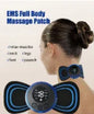 Electric Neck Massage Pads To Relieve Shoulder And Neck Pressure, EMS Micro Current Neck Massage Patches