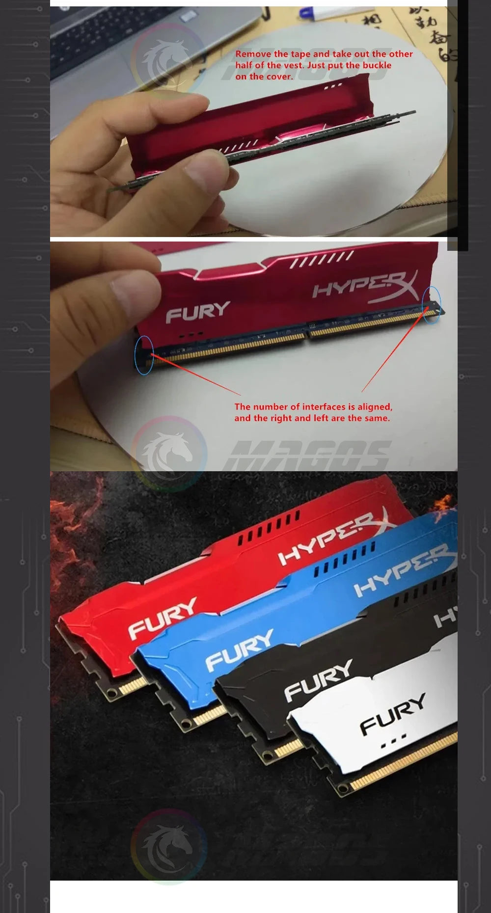 Computer Memory Cooler Radiator RAM Heatsink For DDR2 DDR3 DDR4 RAM Amor Vest