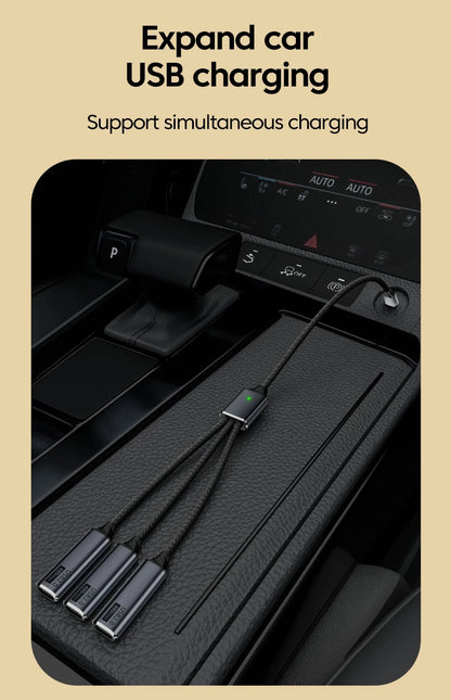 NNBILI Multi USB Hub Extensions 3 Port USB A Hub Type C Splitter Fast Data Transmission OTG Adapter For Computer Macbook Pro Air
