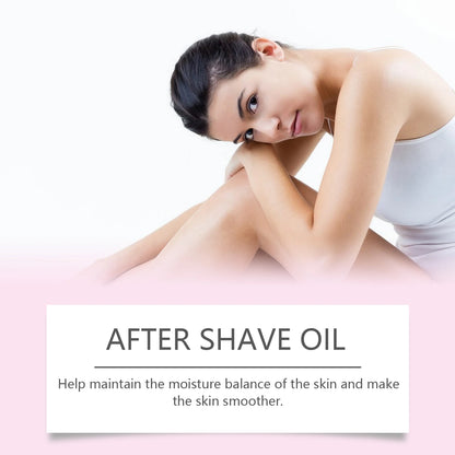 Strawberry Scented After Shave Oil - Soothing Post Hair Removal Essential Oil For Smooth Hydrated Skin, Non-Greasy Formula