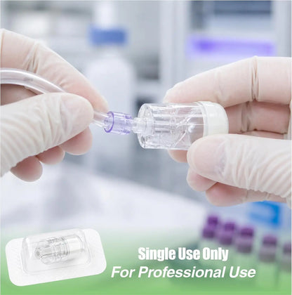 50/100Pcs Sterile Disposable Heparin Cap Veterinary Animal Lab IV Cannula Infusion Catheter Lock Connector