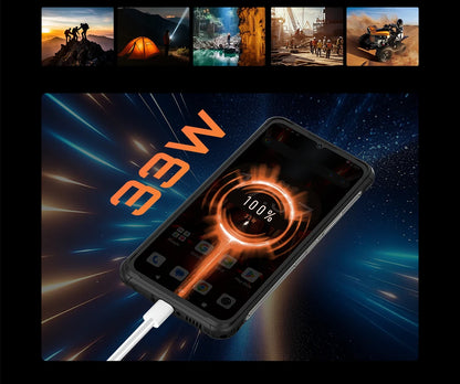 Rugged Smartphone Android 16, Cubot KingKong ACE 5, 20GB RAM(8+12GB), 256GB ROM, 10200mAh Battery, 6.745" 120Hz Screen, 48MP,NFC