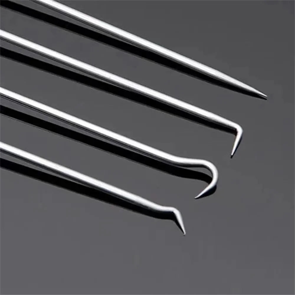 Car Auto Vehicle Oil Seal Screwdrivers Set O-Ring Seal Gasket Puller Remover Pick Hooks Tools Sealing Repair Tools 16cm 4Pcs