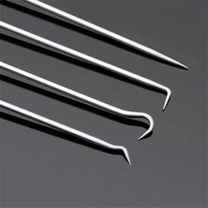Car Auto Vehicle Oil Seal Screwdrivers Set O-Ring Seal Gasket Puller Remover Pick Hooks Tools Sealing Repair Tools 16cm 4Pcs